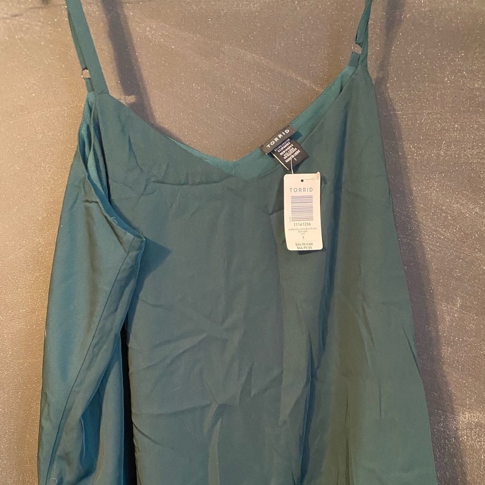 Torrid, size 1, dark blue/teal